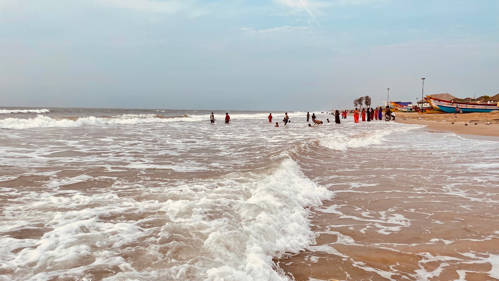 Foto di Kothapatnam Beach area servizi