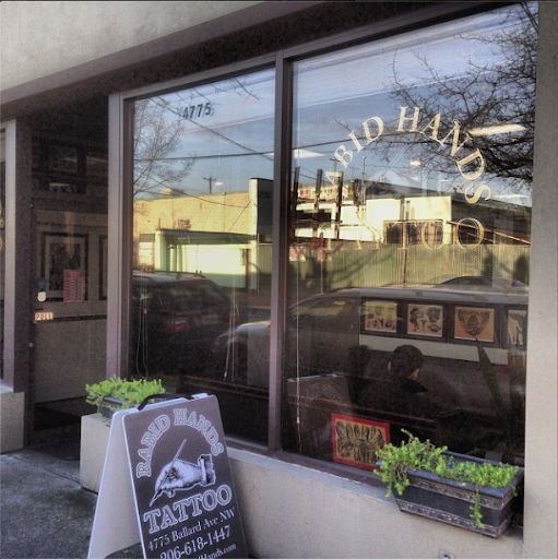 Tattoo Shop «Rabid Hands Tattoo Studio», reviews and photos, 4775 Ballard Ave NW, Seattle, WA 98107, USA