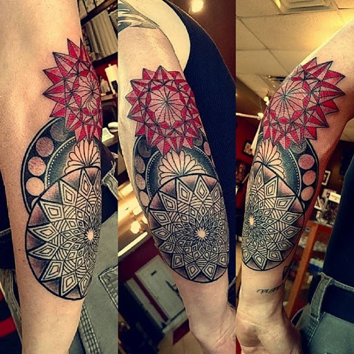 Explore tribal dragon tattoo ideas, creative tattoo ideas in Tifton, available at Embody Art Tattoo Studio