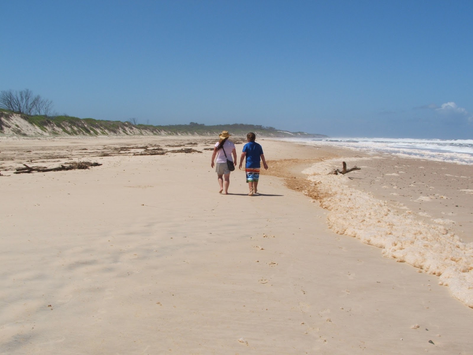 Shelley Beach的照片 带有明亮的沙子表面