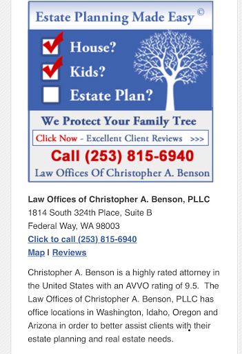 Law Firm «Law Offices of Christopher A. Benson», reviews and photos
