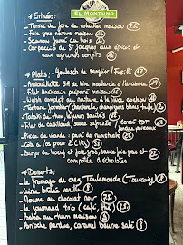 Restaurant français Montuno restaurant à Tourcoing (la carte)