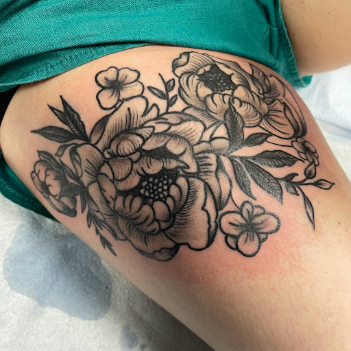 Explore anime tattoos ideas, creative tattoo ideas in Buffalo, available at True Gloom Tattoo Studio