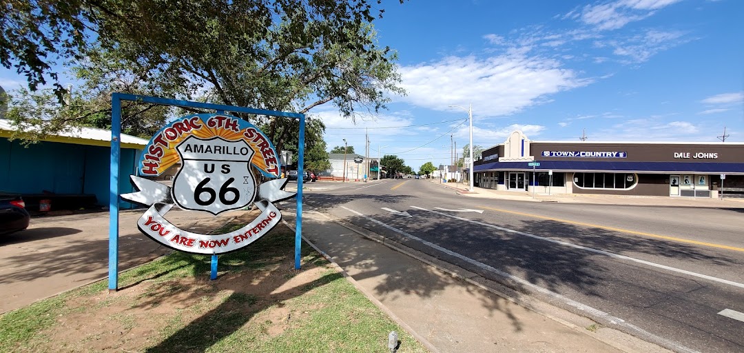 Historic 6th Street Sign