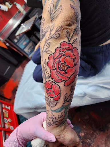 Explore trio tattoo ideas, creative tattoo ideas in Yucca Valley, available at Strata Tattoo Lab LLC