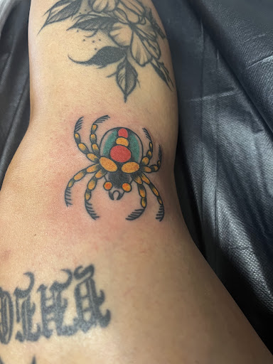 Explore pooh tattoo ideas, creative tattoo ideas in Albuquerque, available at Holy Fool Tattoo Club