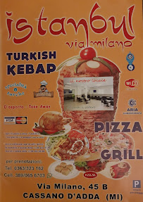 Istanbul Turkish Kebap à Cassano d'Adda carte