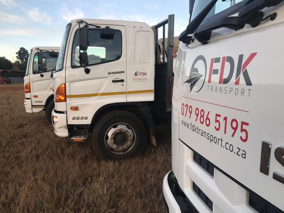 FDK Transport Crane truck hire & Transport in the city Krugersdorp