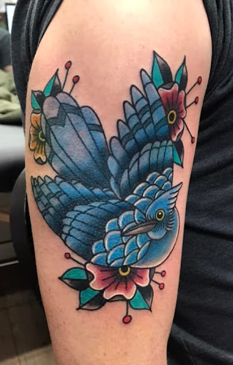 Explore john deere tattoo ideas, creative tattoo ideas in Downers Grove, available at Downers Grove Tattoo Co.