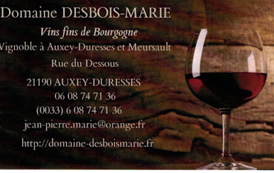 Domaine DESBOIS-MARIE à Auxey-Duresses