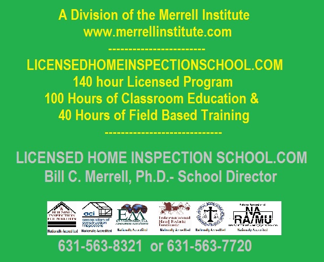 Licensed Home Inspection School.com