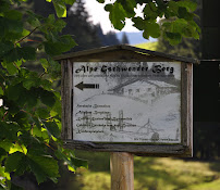 Menu / carte de Alpe Gschwenderberg à Immenstadt
