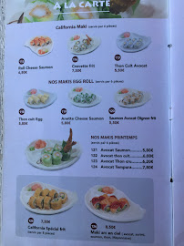 Sushi Kyo - Sushi Annecy à Seynod menu