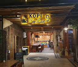 Cafe garden outdoor tempat ngopi, makan, nongkrong dan santai di banyuwangi (kopi omkim) photo