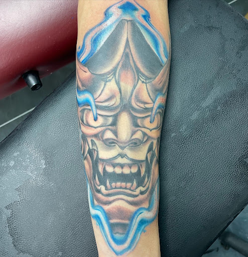 Explore small stitch tattoo ideas, creative tattoo ideas in Sioux City, available at Addictive Tattoo-Piercing