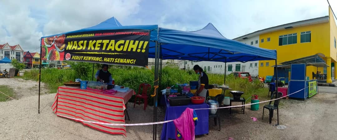 NASI KETAGIH PARIT RAJA