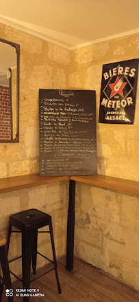 Carte du Le Bistrot Niel à Bordeaux