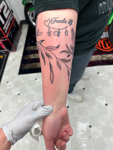 Explore mens arm tattoo ideas small, creative tattoo ideas in Orland, available at K1LL3R ARTW0RK