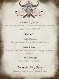 Restaurant caribéen JOLLY ROUGE Barbecue & Punch à Montpellier (le menu)