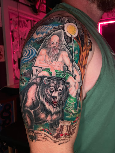 Explore aquarius tattoo ideas female, creative tattoo ideas in Georgetown, available at Iron Rite Tattoo South