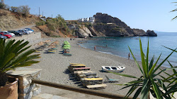 Agios Pavlos beach'in fotoğrafı çok temiz temizlik seviyesi ile