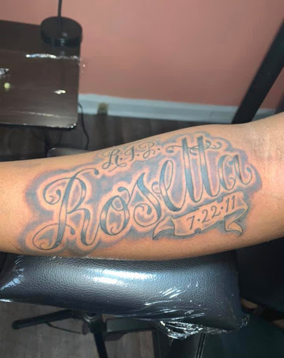 Explore tattoo ideas with kids names, creative tattoo ideas in Montgomery, available at House of Ink- Tattoos and Piercing