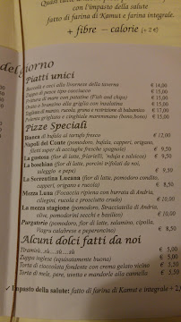 Taverna Dei Matti à Florence carte