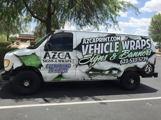 Sign Shop «AZCA Signs & Wraps», reviews and photos, 13128 W Foxfire Dr #101, Surprise, AZ 85378, USA