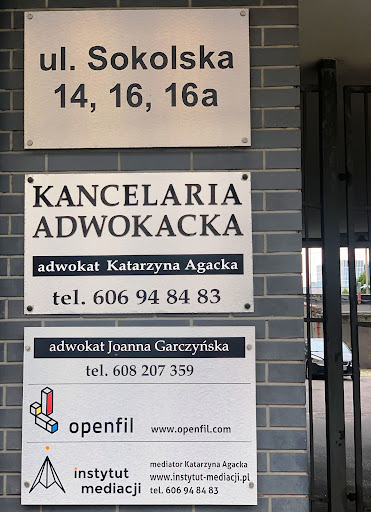 Adwokat Katowice - Katarzyna AGACKA - Kancelaria Adwokacka