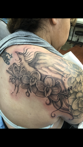 Find wolf tattoo idea for your next unique tattoo in Tucson at The Painted Lady Tattoo