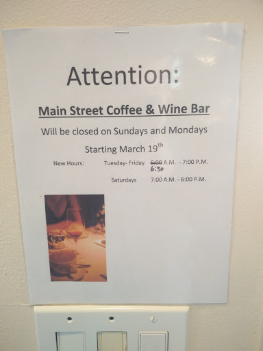 Coffee Shop «Main Street Coffee and Wine Bar», reviews and photos, 1822 7th St, Bay City, TX 77414, USA