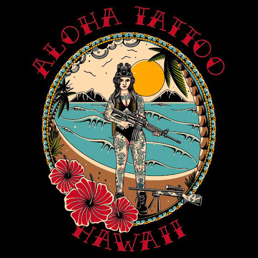Explore mens neck tattoos ideas, creative tattoo ideas in Honolulu, available at Aloha Tattoo Waikiki Hilton Hawaiian Village Rainbow Bazaar