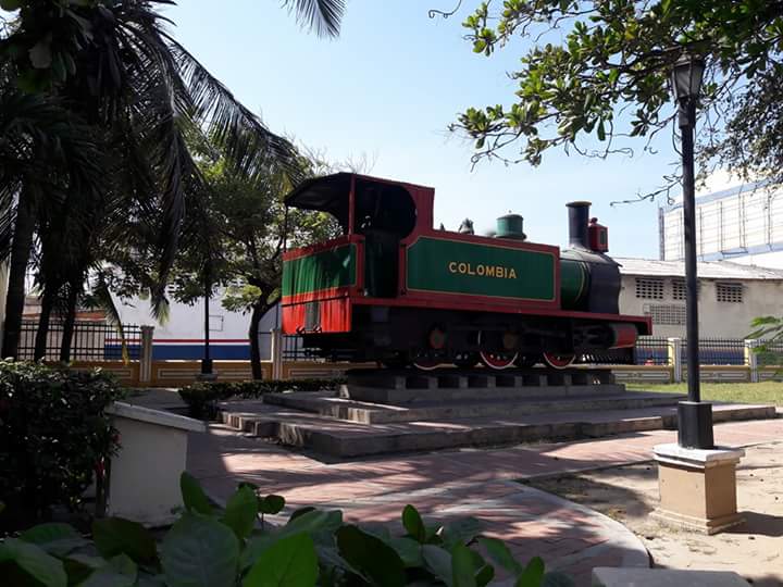 Locomotora De La Antigua Aduana