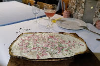 Tarte flambée du Restaurant de spécialités alsaciennes Restaurant Au Joyeux Pêcheur à Strasbourg - n°6