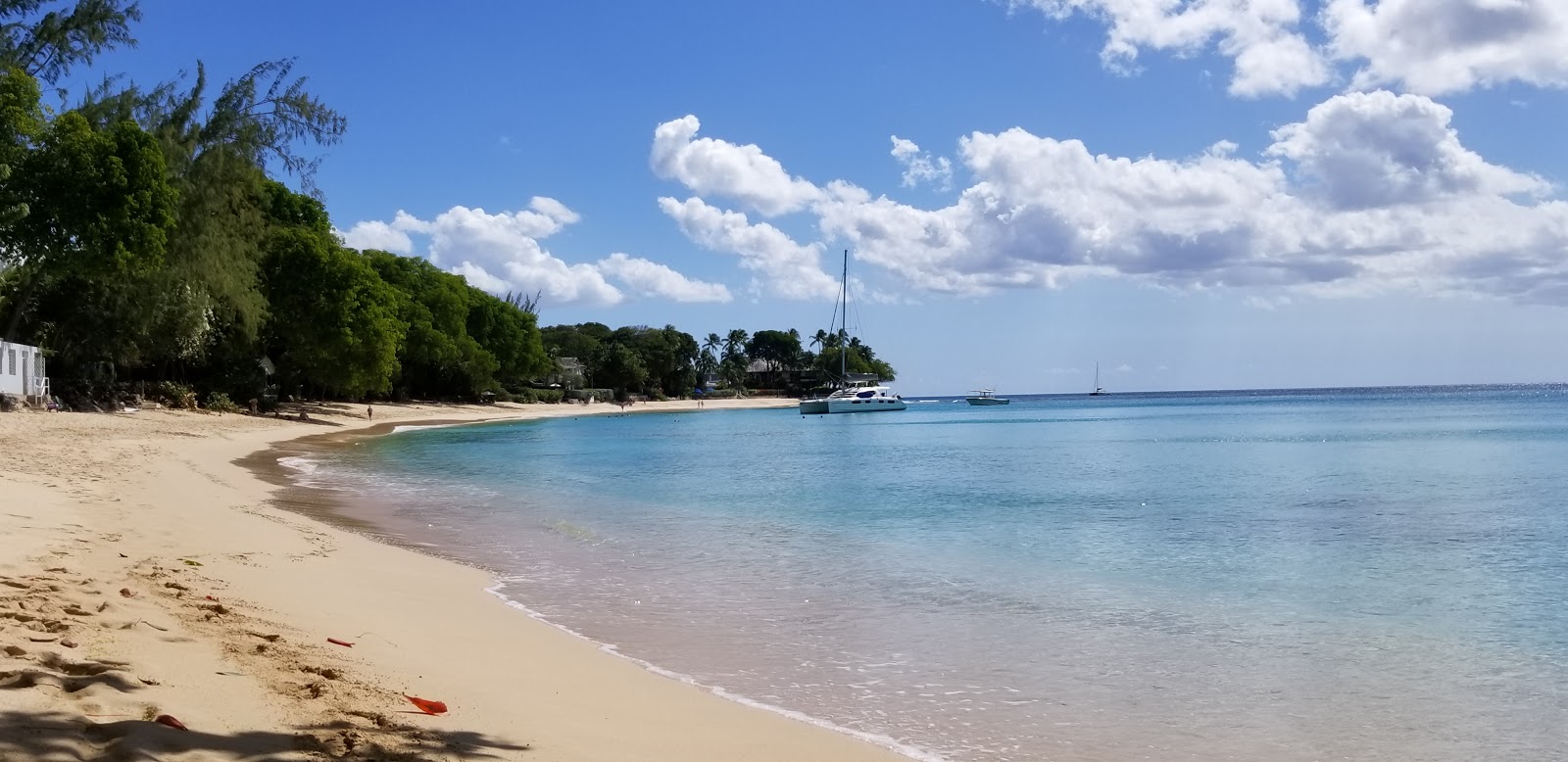 Foto de Gibbes beach e o assentamento