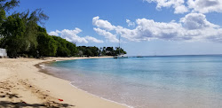 Foto de Gibbes beach e o assentamento