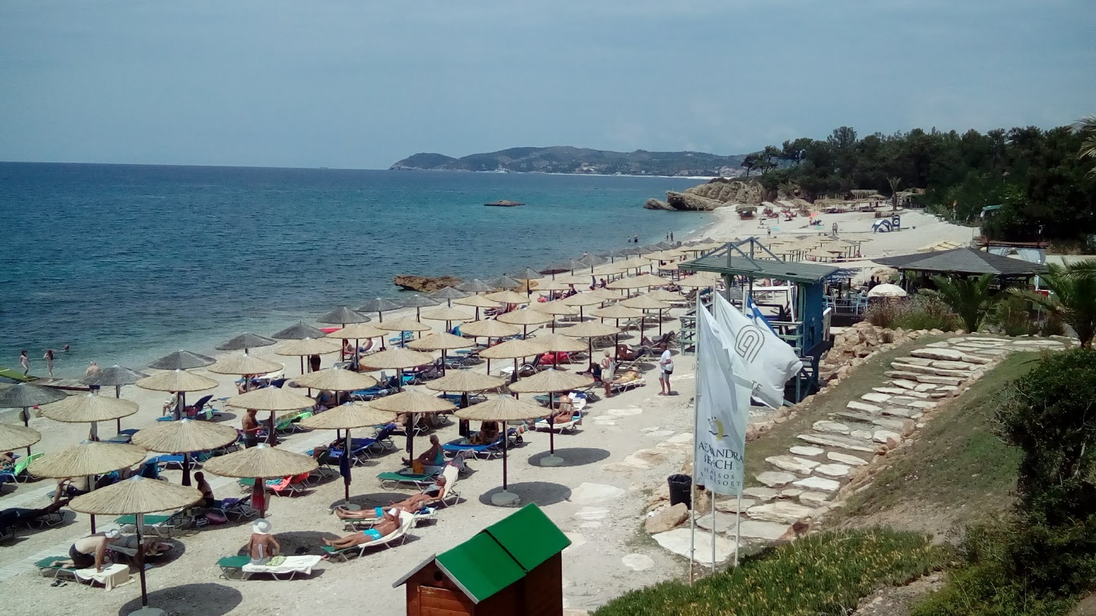 Foto van Camping beach met een ruime kustlijn