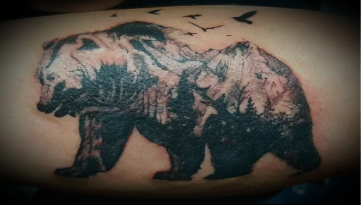 Explore simple mushroom tattoo ideas, creative tattoo ideas in Billings, available at Inkredible Art Productions