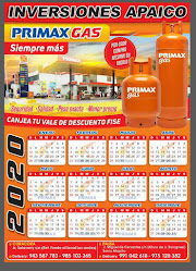 Gas Primax Apaico