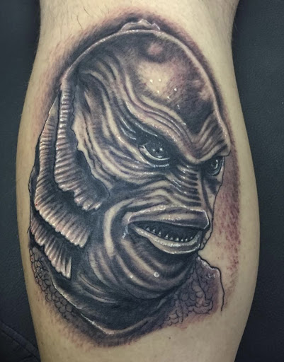 Explore aztec neck tattoo ideas, creative tattoo ideas in Toledo, available at Steel Addictions