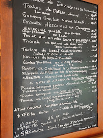 Menu / carte de Restaurant Le Chamarel à Bourg-Saint-Maurice