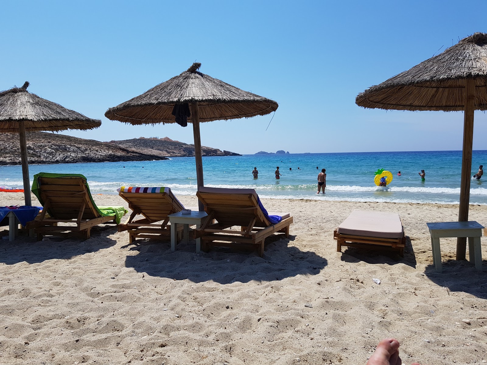 Photo de Parasporos beach zone de station balnéaire