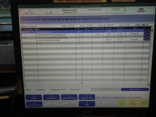 Auto Parts Store «Pep Boys Auto Parts & Service», reviews and photos, 106 Market Pl Blvd, Knoxville, TN 37922, USA