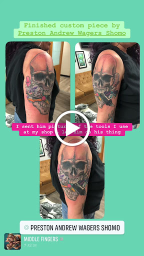 Explore fenrir tattoo ideas, creative tattoo ideas in South Charleston, available at TORQUE Tattoo