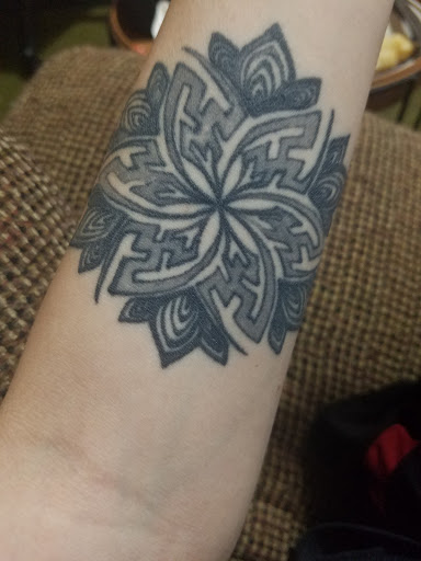 Explore gap filler tattoo background shading ideas, creative tattoo ideas in Mesa, available at Next Wave Tattoos and Piercings 2