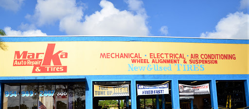 Tire Shop «Marka Tires & Auto Repair», reviews and photos, 300 N State Rd 7, Hollywood, FL 33021, USA