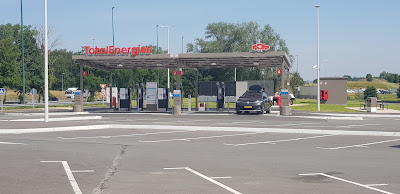 Borne de recharge TotalEnergies à Ressons-sur-Matz