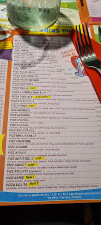 Snack Ski Roc à Bourg-Saint-Maurice menu