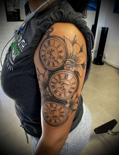 Explore personal tattoo ideas, creative tattoo ideas in Lafayette, available at Blasted Tattoos