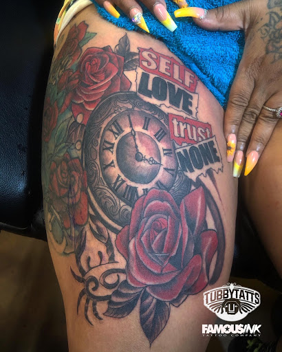 Find lock and key tattoo ideas for your next unique tattoo in Hammond at Famous Ink, Inc.